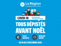 COVID-19 : CAMPAGNE RÉGIONALE DE DÉPISTAGE