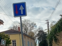 Circulation route de Saint-Romain